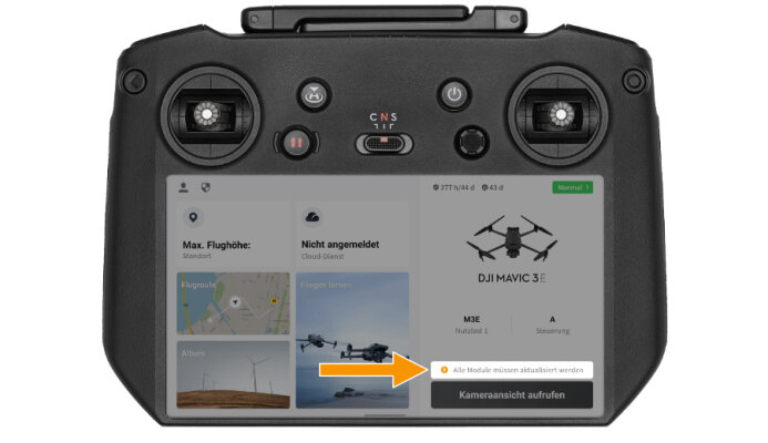 DJI Mavic 3E - C2 Klassifizierung mit neuem wichtigen Firmware Update