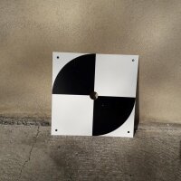 Passpunkt PVC 30 schwarz-wei&szlig;