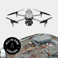 Drone incl. software for landfills, construction documentation and BIM