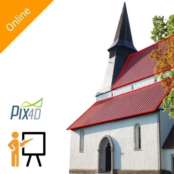 Online training - PIX4Dcloud roof measurement