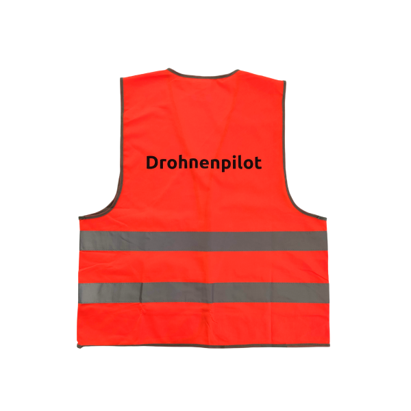Safety waistcoat drone pilot