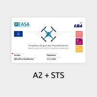 Complete training - A2/STS EU drone license Basic training including flight planning and practical experience